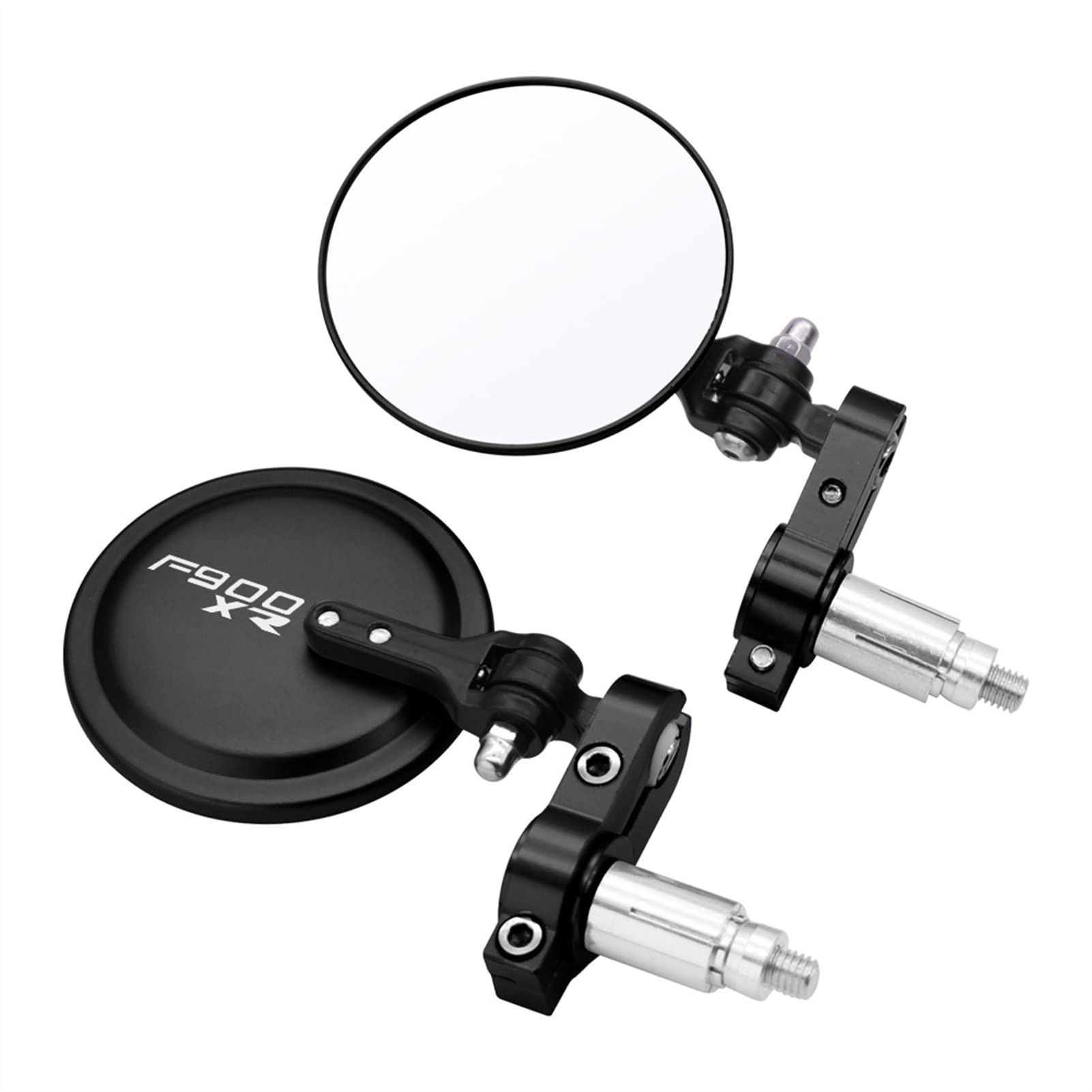 Specchietti Retrovisori Per Manubrio HZBHD Per BMW F900R E F900XR – Nero, Regolabili!