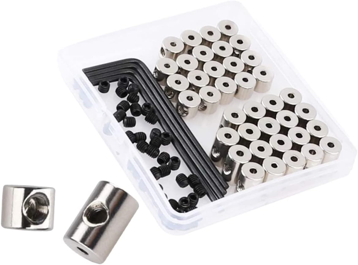 KONTONTY 3sets Pin Backs for Badges Metal Locking Clasp Keepers for Clothes Bags Accessories Stable Easy to Secure Wrench for Crafts