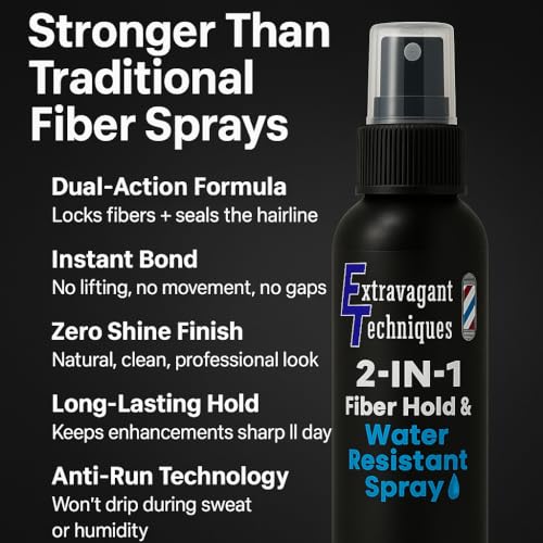 Hair Fiber Spray para hombres y mujeres 4oz miniatura 2