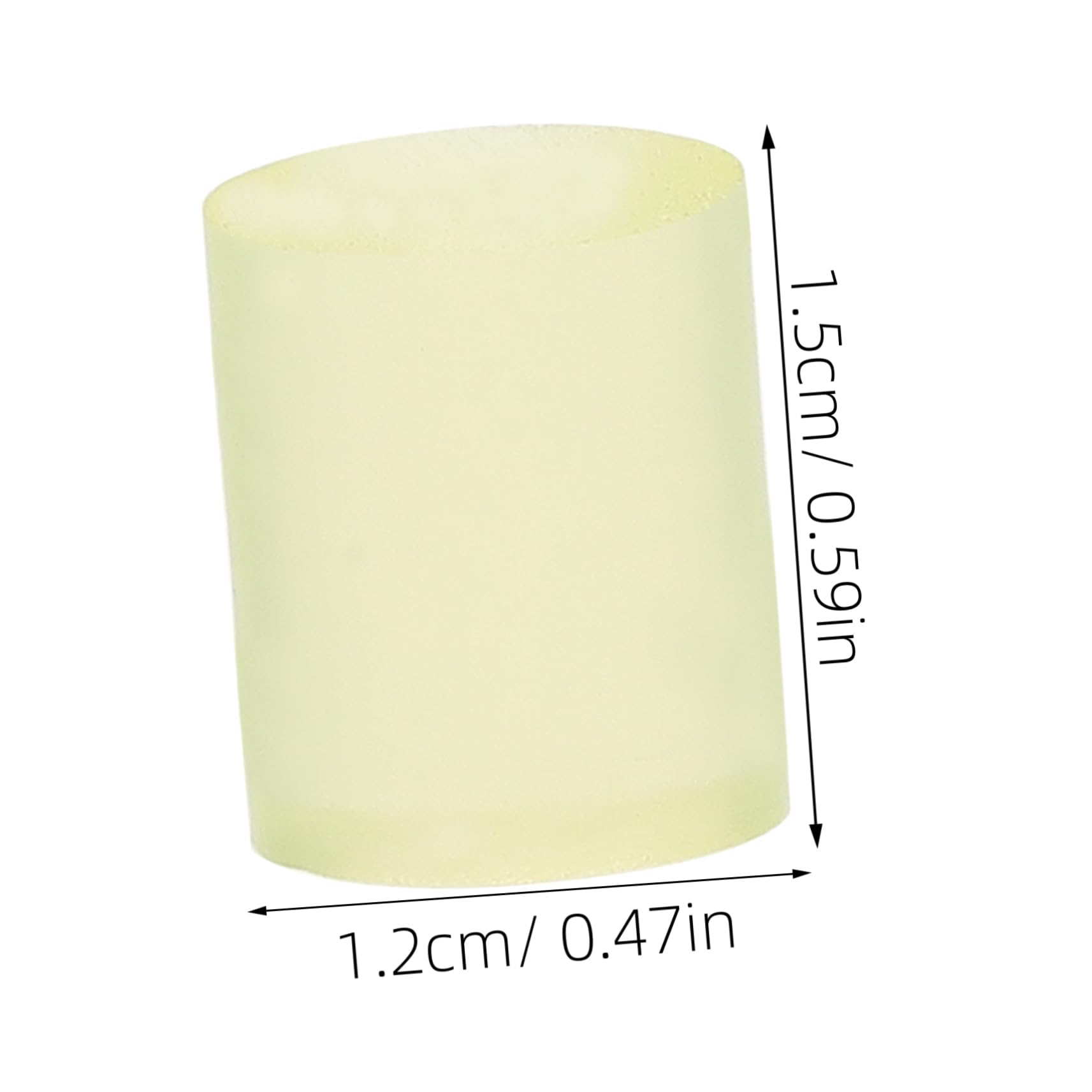 SHERCHPRY Sturdy Polyurethane Walking Cane Tips Non-Skid Foot Pads for Crutches Trekking Poles