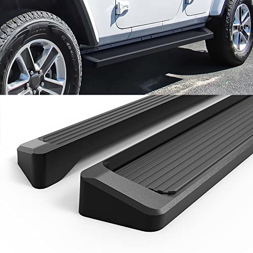 Estribos HD Ridez 6" Negro para Jeep Wrangler JL miniatura 4