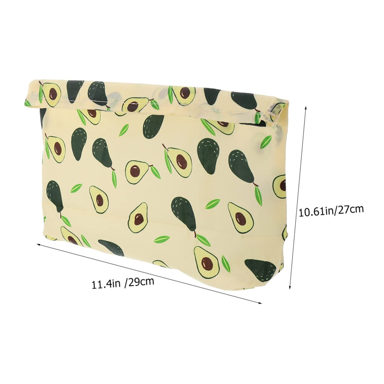 3piezas Bolsas De Almacenamiento De Alimentos De Cera De Abeja Reutilizables Envolturas De Algodón Biodegradables para Frutas Verduras y Snacks Certificadas por