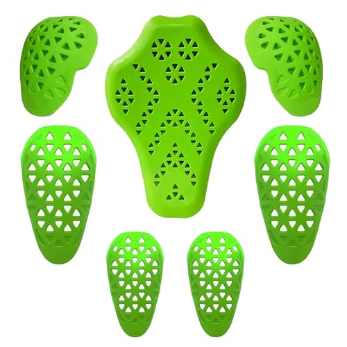 Ensemble de kit de protection moto BRGD 7 pièces en mousse haute performance pour VTT