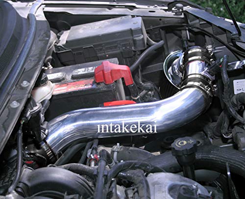 Performance Air Intake kit + FILTER for 2007-2010 FORD EDGE 3.5L / 2007-2010 LINCOLN MKX 3.5 3.5L V6 ENGINE (BLACK)