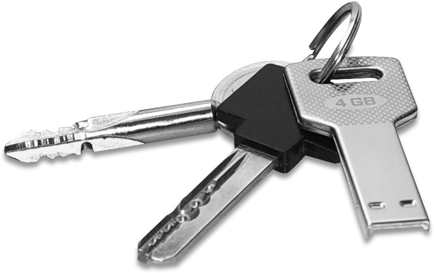 Tech Universe 4GB USB Flash Drive - Slim Key Design