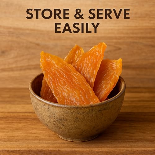 Image of Chicken Jerky Dog Treat, Turmeric Infused, 10 oz