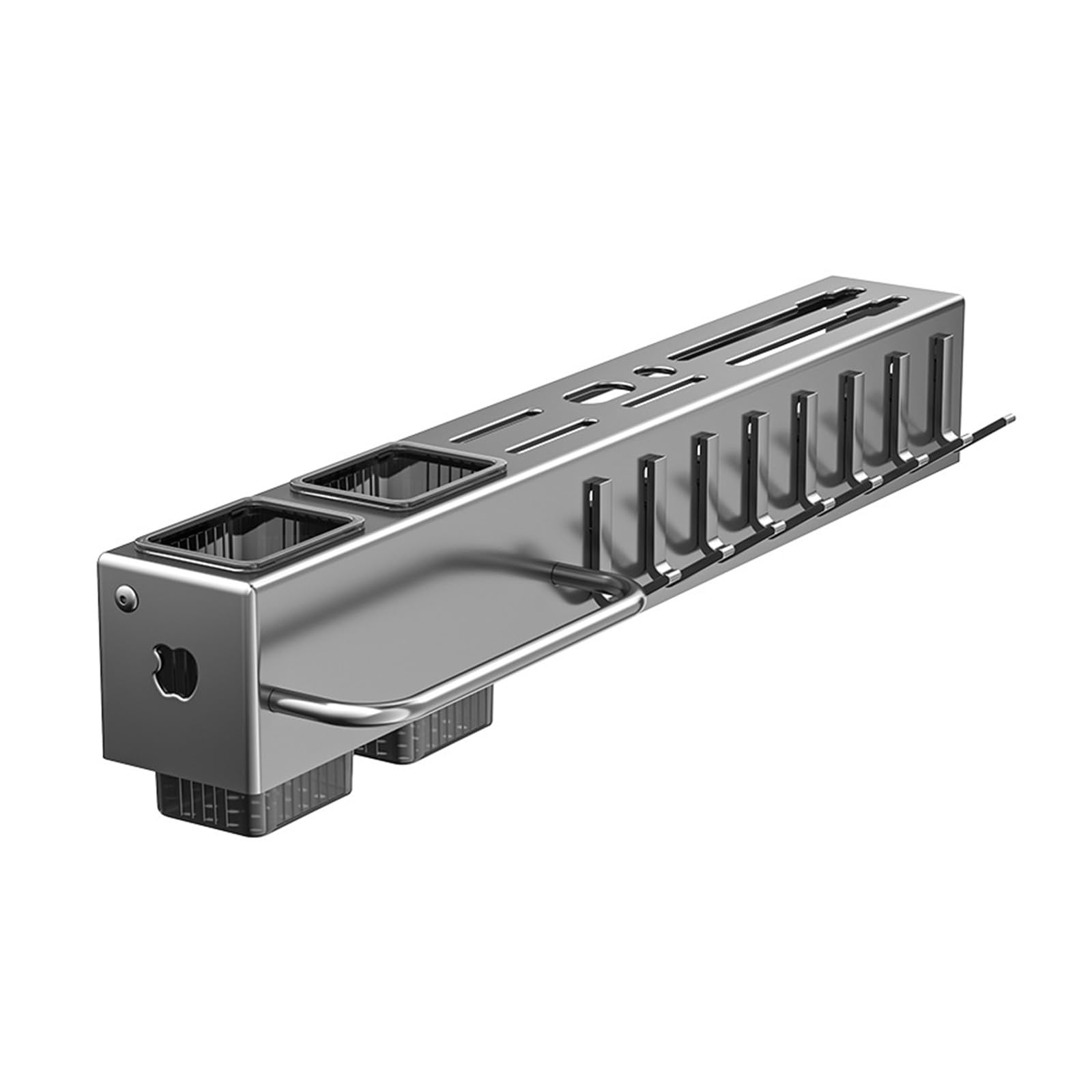Xjdzineq Kitchen Wall Mountable Organizers Includes Storage Space Constructed From Sturdy Carbon Steel and PP Kitchen Counter Planner