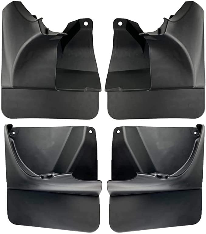 4 Piezas Coche Guardabarros para Toyota Land Cruiser Prado FJ120 120 2003-2009, Faldillas Delantero Y Trasero Protectores de Salpicaduras Aletas de Barro, Barro Flaps Carrocería Accesorios