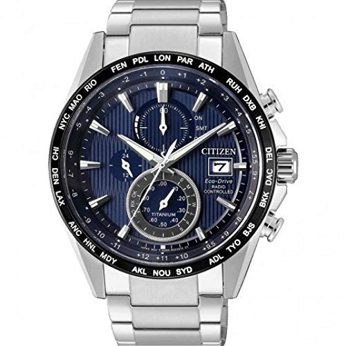 Citizen - Reloj H800 de supertitanio radiocontrolado, AT8154-82L