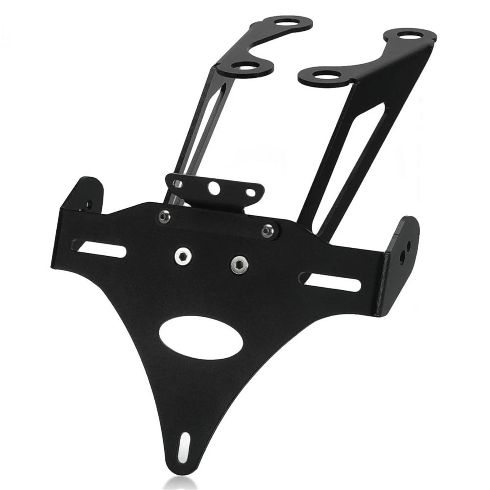 Portatarga Moto Per DUCATI Per MONSTER 659 797/Plus 821/Stealth 1200 R/S Eliminatore Parafango Ordinato Coda Posteriore Moto Porta Targa(Black NO lamp)
