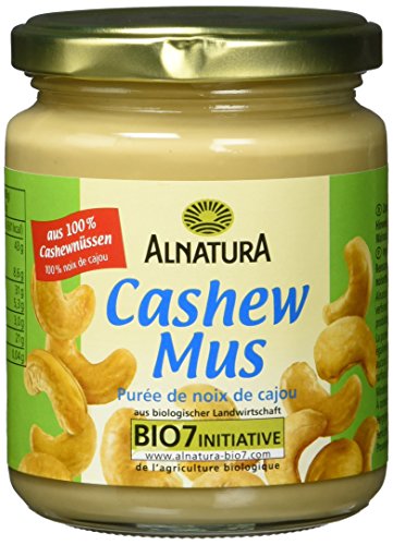 Alnatura Bio Cashewmus, vegan, 1er Pack (1 x 250 g)