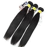 ALI HOT Hair Silky Straight Mixed Of 14inch 16inch 18inch Natural Black Color 18inch Virgin Brazilian Straight Human Hair