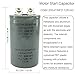 CD60 Capacitors 200uF 200MFD 125VAC 2-Pack Motor Start Capacitors for HVAC, Air Conditioning, Refrigeration and Electric Motors