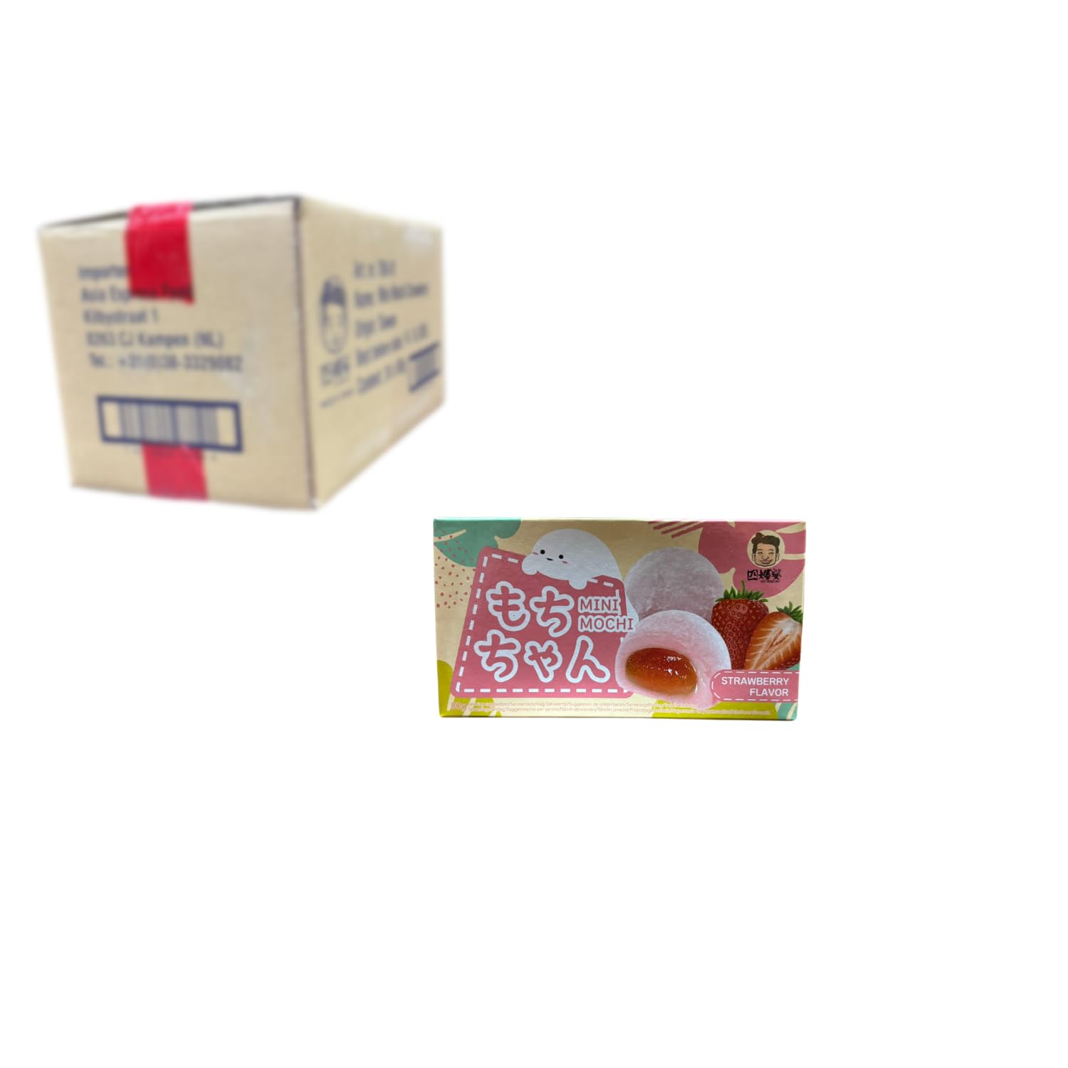SZU SHEN PO - Mochi-Erdbeer-Mini - Multipack (24 x 80 g)