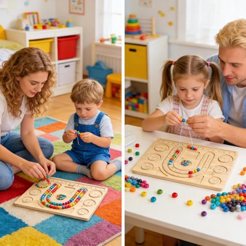 Planche à perles de création précise avec surface lisse de mesure portable