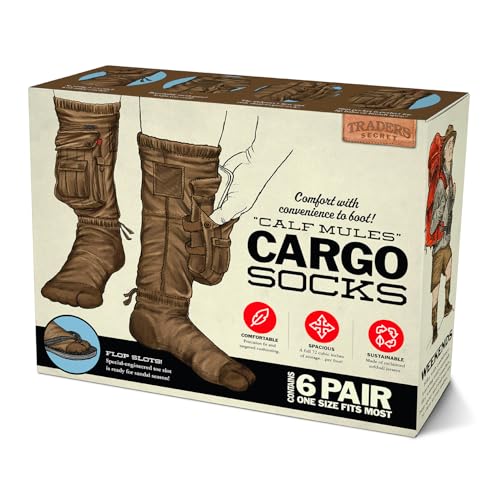 Prank-O Cargo Socks Prank Gift Box – Empty Joke Present Box for Adults & Teens, Funny Gag Gift...