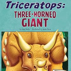 Triceratops Audiolibro Por Mari Bolte, Jason Dove arte de portada