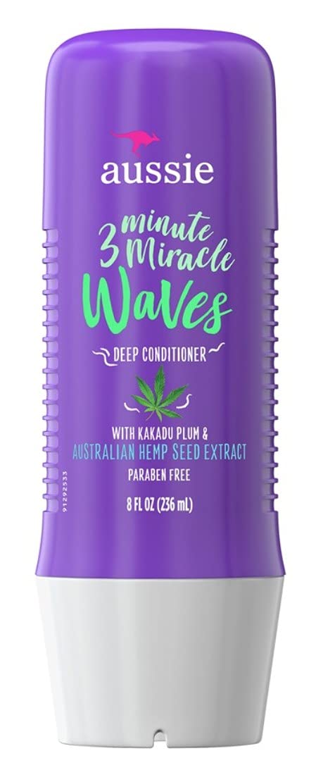 Aussie 3 Minute Miracle Waves Deep Conditioner - Hydrating