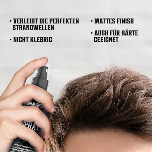 Viking Revolution Sea Salt Spray Hair Men - Meersalzspray für Männer - Salzspray mit Kelp… – Ansicht 4