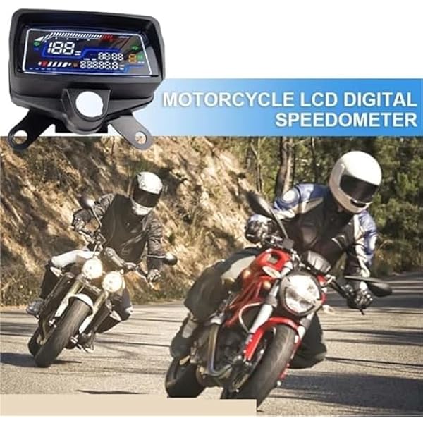 Obrotomierze motocyklowe Cyfrowy prędkościomierz licznik kilometrów deska rozdzielcza pasuje do CG125 CG150 wodoodporny motocykl zestaw wskaźników Motocykla instrumenty