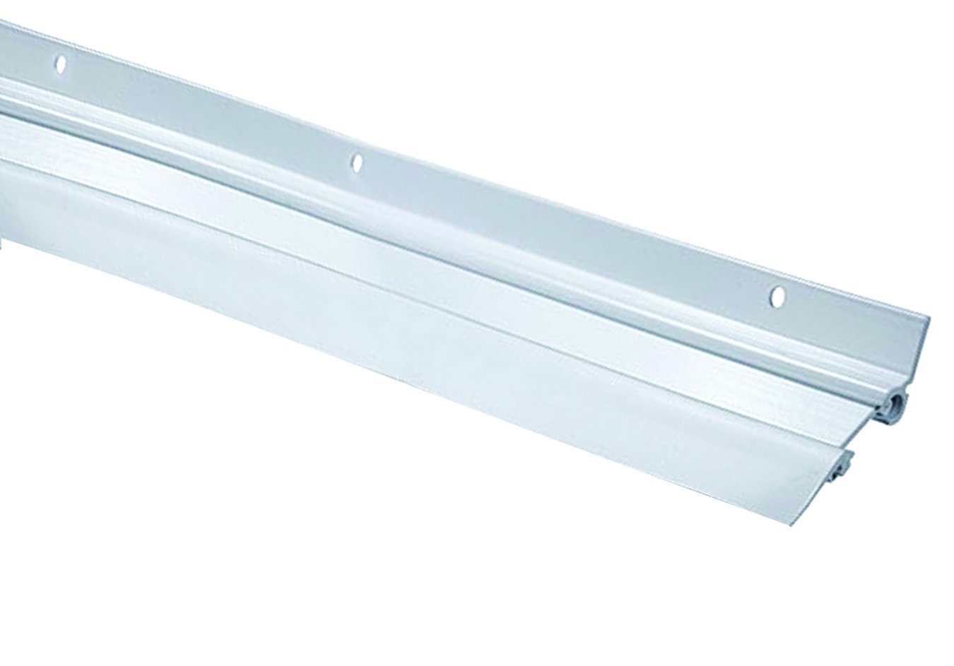 Automatic Weather Seal Door Sweeps - Simply Conserve | Spring Activated Automatic Door Sweep (Seals up to 0.50") - White | (07153-I) (36")