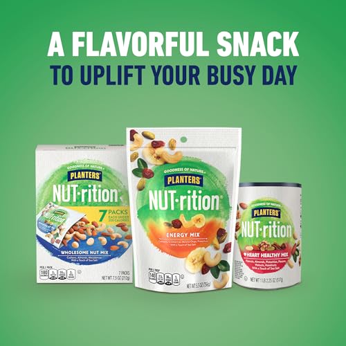PLANTERS NUT-rition Heart Healthy Nut Mix, Snack Mix, 18.25 Oz 34