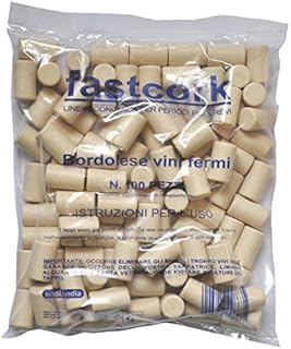 TAPPI FAST SINTETICI 23x38 PER BOTTIGLIE CF.PZ. 100