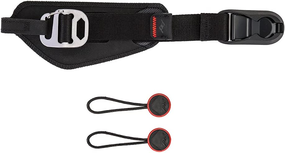 ピークデザイン Peak 税込 Design カメラ ストラップ カメラアクセサリー クラッチ Cl 3 カメラベルト おしゃれ ブラック Clutch Straps Camera 便利 並行輸入品
