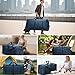 120L Foldable Waterproof Travel Duffel Bag for Men and Women with Shoe Compartment (Dark Blue, EXTRA LARGE, 120L)