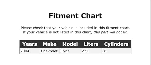 Miniatura 2 de Adaptador de probador de tapa de combustible compatible con Chevrolet Epica 2.5L L6 2004 PC-986624