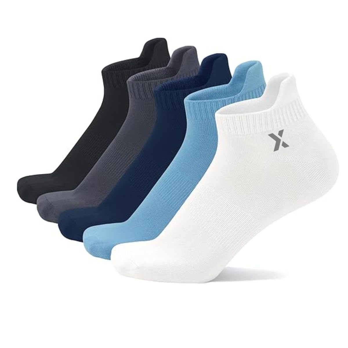 Bamboo Socks for Men | Ankle Length | Odour-Free & Breathable | Padded Base & Anti-bacterial | Ultra-Soft, Thin & Breathable (pack of 1)