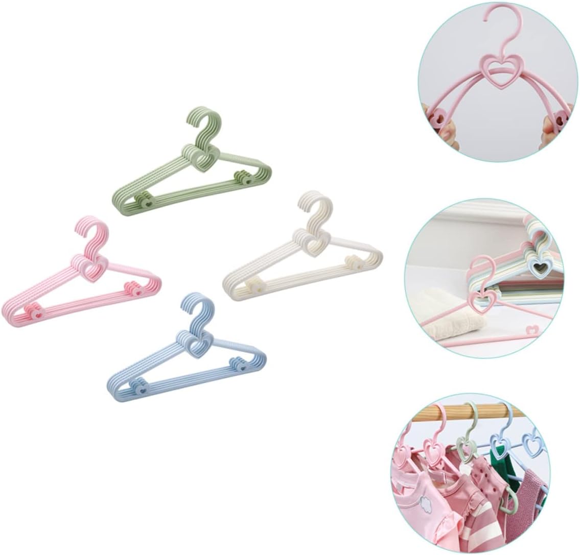Coat Hangers, 40 Pcs Children Hanger Small Space Saver Hangers Baby Hangers for Nursery Shirt Hanger Kids Cloth Hanger Coat Hangers Closet Hangers Kids Drying Hangers