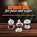 The Miracle Meal Chalice Pre-filled Communion Cups: 100% Concord Grape Juice & Wafer - Box of 100 for Divine Communion Experiences!