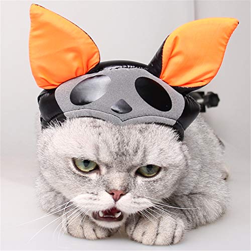 XUMING - Disfraces de Perros y Gatos, diseño de murciélagos creativos, Circunferencia de Cuello Ajustable, diseño de cordón elástico para Halloween, Festivales, Fiestas, Decoraciones, Cosplay, Large