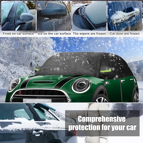 Image of Car Cover Replacement for 2000-2026 Mini Cooper 3 Doors, Half Garage Cover