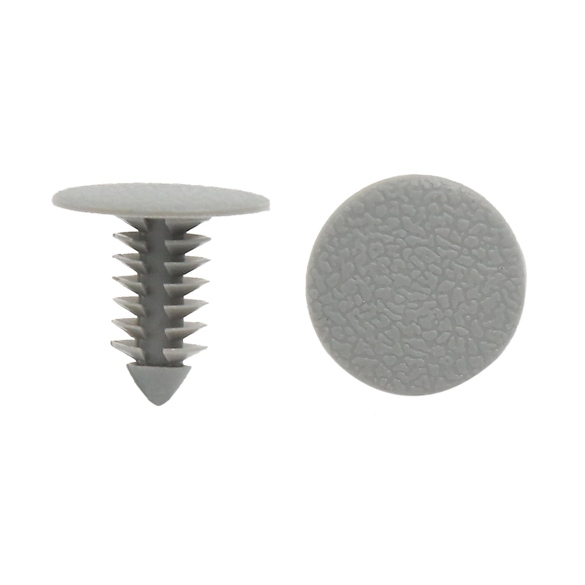 MACHSWON 50 pezzi plastica 7,5 mm diametro foro fissaggio auto rivetti clip
