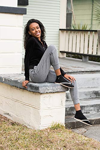 image for V-TOE SOCKS 4 Pairs Thinner Ankle Breathable V-Toe Black, Gunmetal Gra