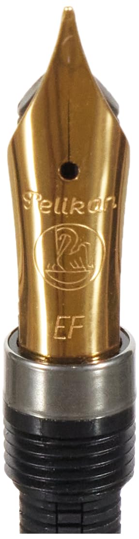 Pelikan M200 Series Black Gold Plated Extra Fine Nib : Amazon.ca