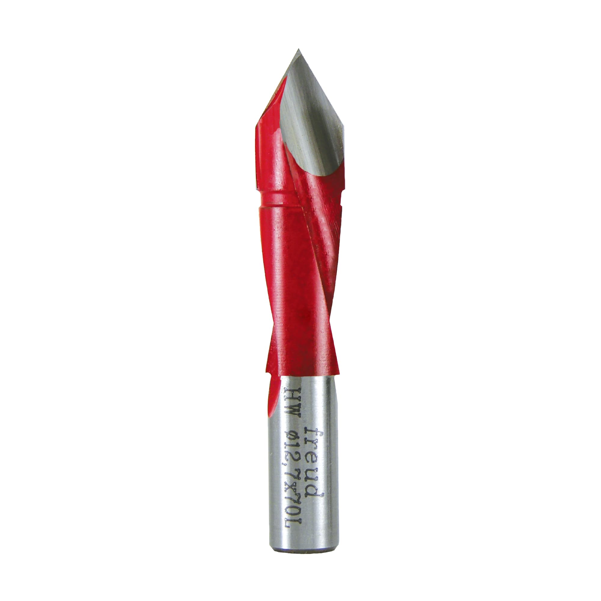 Fraise traversant Freud 8 mm carbure TH80070 mèche queue 10 mm 70 mm