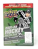 Upper Deck 2021-22 Series 2 Hockey Cards Blaster Box (6 Packs of Hockey Cards)