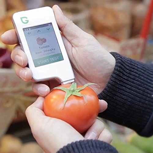 Greentest, High Accuracy Food Detector, Nitrate Tester For Fruit And Vegetable,White #TOP4