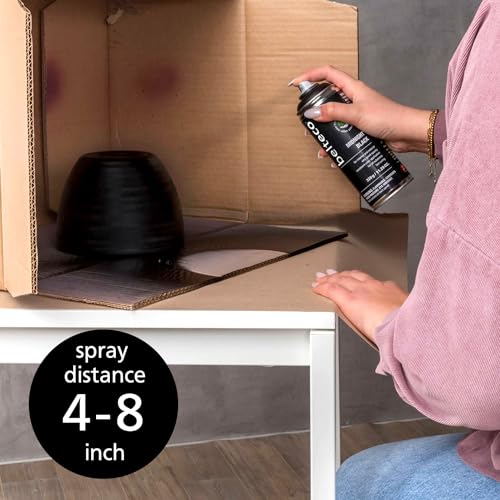 Image of Spray Paint Black Matte | Water-based Matte Black Spray Paint