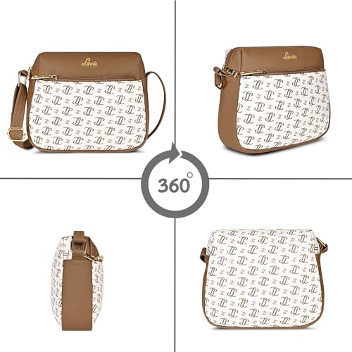 Image of Lavie Women's Mono LL Farah Crossbody Sling Bag | Ladies Purse Handbag | Gift for Women