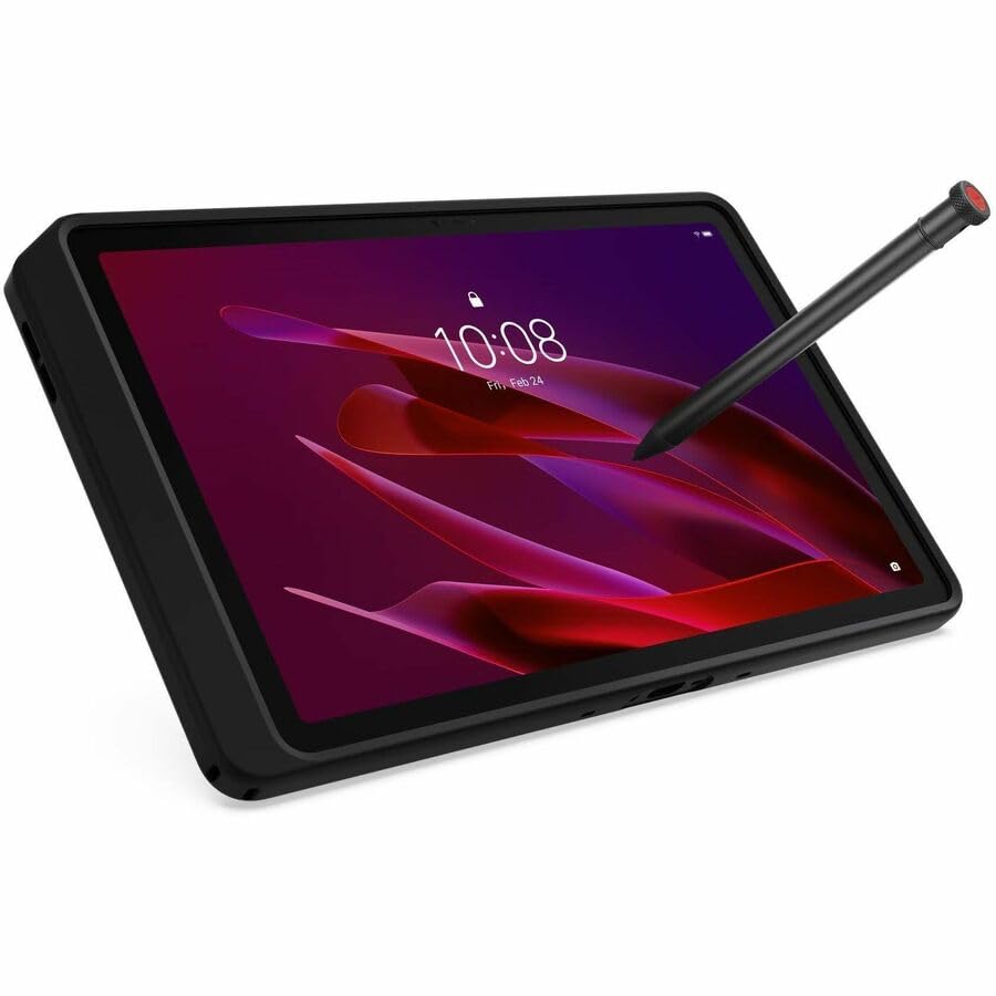 Image of Lenovo ThinkTab X11 Gen 1 TB353ZA Rugged Tablet - 10.9 inch 2.5K - Qualcomm SM7635 Snapdragon 7s Gen 3 (4 nm) Octa-core - 8 GB - 256 GB Storage - Android 16-5G - Eclipse Black - Kryo Prime Single-core (