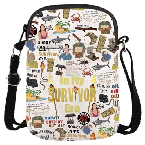 GJTIM Reality Show Crossbody Bag TV Show Merchandise In My Era Shoulder Bag Reality TV Show Lover Gift (SurvivEra CR)