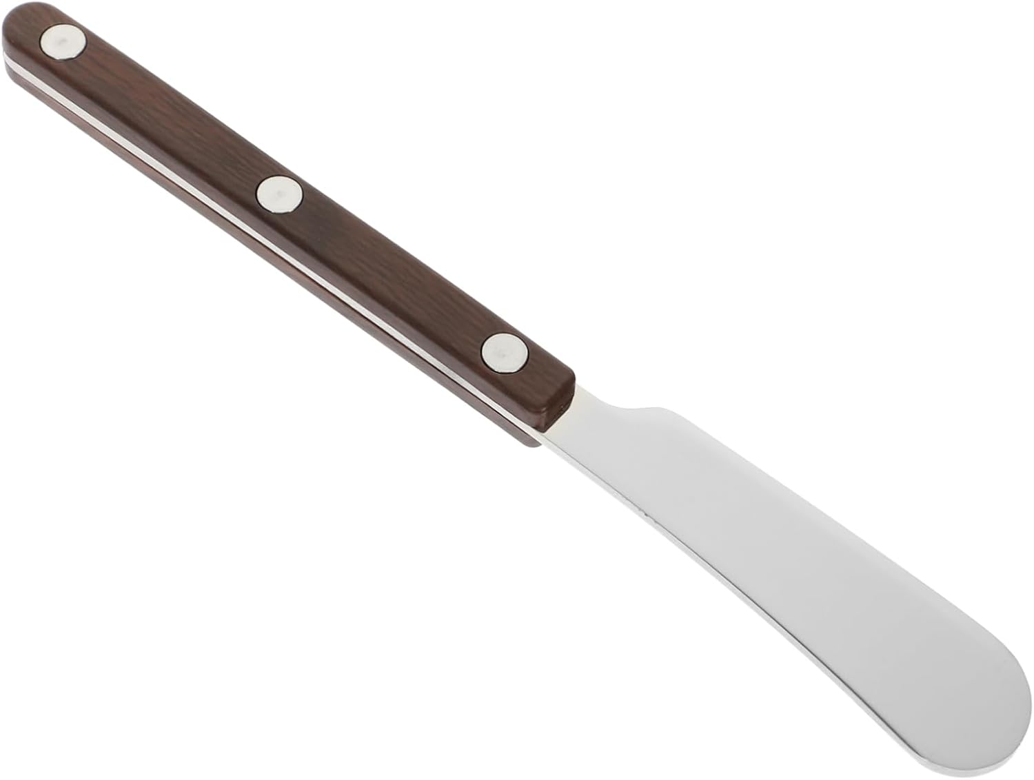 Alipis Stainless Steel Jam Scraper Portable Butter Spreader Ergonomic Cheese Slicing Tool for Easy Spreading of Butter Ketchup Honey Salad Dressings present for Cheese Lovers