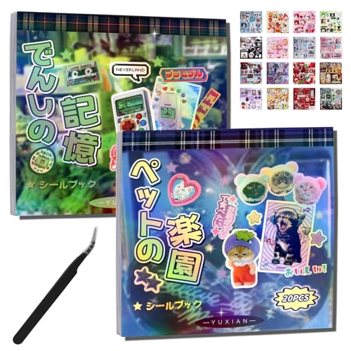 Image of 650Pcs Cute Scrapbook Stickers Travel Y2k Japanese Sticker Book for Adult Kawaii Korean Stickers for Journaling Heisei Retro Aesthetic Sticker Pet Manga Style Decor for DIY Craft Junk Journal Gifts