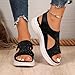 Imagen de Sandalias Deportivas Ortopédicas Para Mujer Moda Zapatos Con Punta Abierta Tacones Bajos Lavable De Verano Sandalia Para Caminar Ligero Y Cómodo