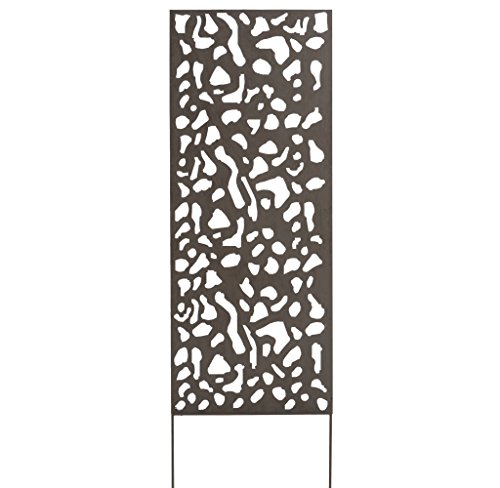 Nortene Panneau métal Feuille Marron 2012058 0,6 x 1,5 m