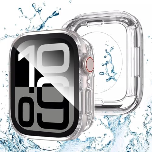 TALENANA for Apple WatchP[Xy2 in 1h݌vz46/42mm AbvEHb`یP[X KXtB ̌^ Series 11/10 3DpGbWfUC PCf ^b`x Sʕی Ռz AbvEH